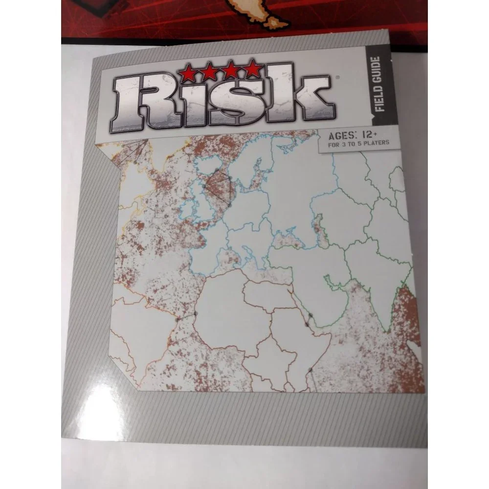 Risk Board Game 2008 Hasbro Parker Brothers Strategy Game Complete